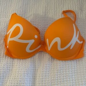 pink push up bra